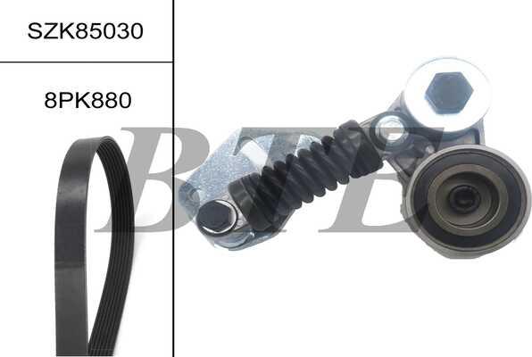 BTE SZK85030 - Set curea transmisie cu caneluri aaoparts.ro