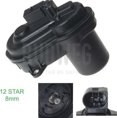 Budweg Caliper 208049 - Element actionare. etrier frana de parcare aaoparts.ro