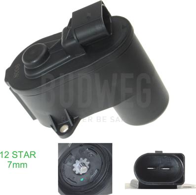 Budweg Caliper 208006 - Element actionare. etrier frana de parcare aaoparts.ro