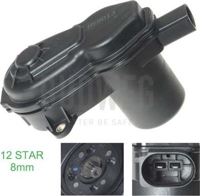 Budweg Caliper 208031 - Element actionare. etrier frana de parcare aaoparts.ro