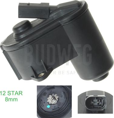 Budweg Caliper 208024 - Element actionare. etrier frana de parcare aaoparts.ro