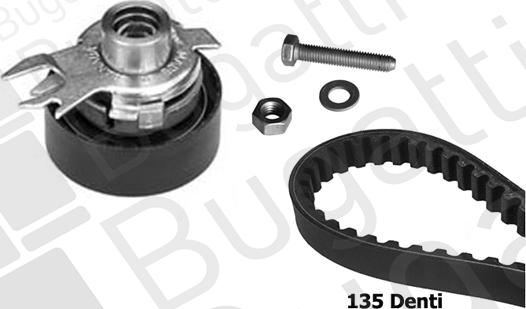 BUGATTI BKCD0048 - Set curea de distributie aaoparts.ro
