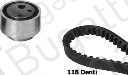 BUGATTI BKCD0001 - Set curea de distributie aaoparts.ro