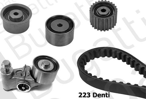 BUGATTI BKCD0187 - Set curea de distributie aaoparts.ro