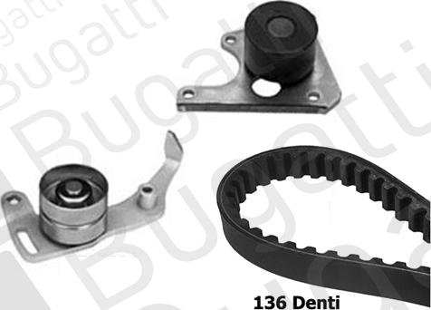 BUGATTI BKCD0123 - Set curea de distributie aaoparts.ro