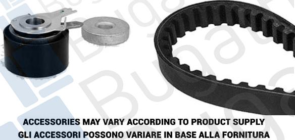 BUGATTI BKCD0812 - Set curea de distributie aaoparts.ro