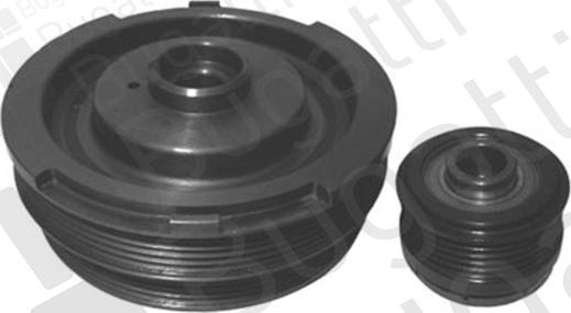 BUGATTI BPSD1040-ND - Fulie curea, arbore cotit aaoparts.ro