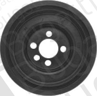 BUGATTI BPSD1055-ND - Fulie curea, arbore cotit aaoparts.ro