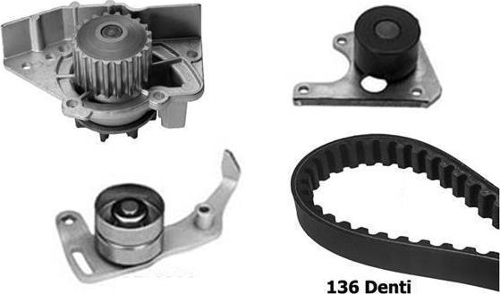 BUGATTI KBU5501C - Set pompa apa + curea dintata aaoparts.ro
