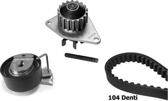 BUGATTI KBU10012B - Set pompa apa + curea dintata aaoparts.ro
