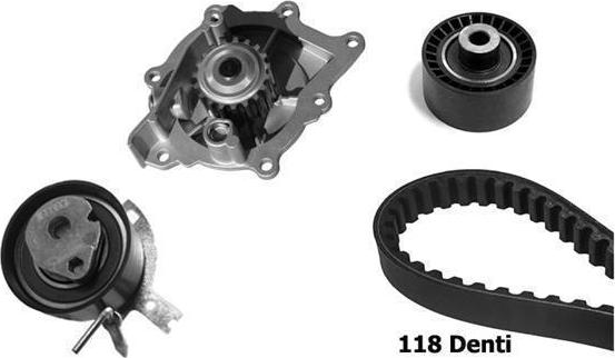 BUGATTI KBU10114A - Set pompa apa + curea dintata aaoparts.ro