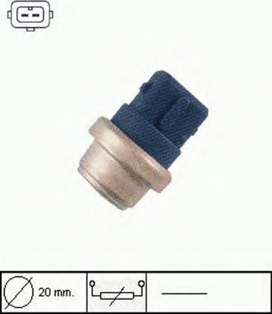 Bugiad BTS65267 - Senzor,temperatura lichid de racire aaoparts.ro