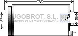 BUGOBROT 62-AI5352 - Condensator, climatizare aaoparts.ro