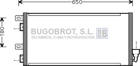 BUGOBROT 62-BW5256 - Condensator, climatizare aaoparts.ro
