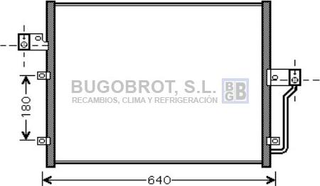 BUGOBROT 62-DW5082 - Condensator, climatizare aaoparts.ro