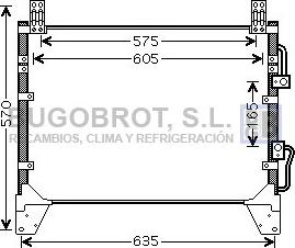 BUGOBROT 62-DW5142 - Condensator, climatizare aaoparts.ro