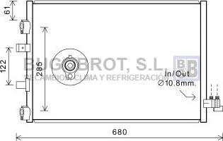 BUGOBROT 62-FD5484 - Condensator, climatizare aaoparts.ro