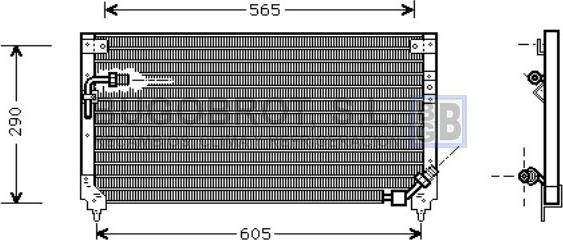 BUGOBROT 62-HD5098 - Condensator, climatizare aaoparts.ro