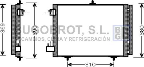 BUGOBROT 62-PE5295 - Condensator, climatizare aaoparts.ro