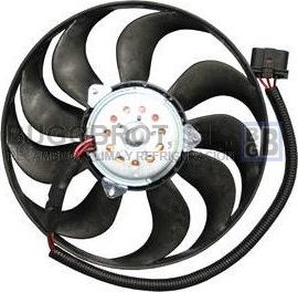BUGOBROT 18-AU0426 - Ventilator, radiator aaoparts.ro