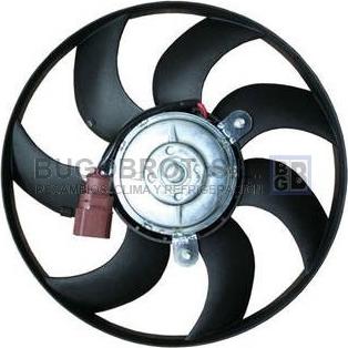 BUGOBROT 18-VW0005 - Ventilator, radiator aaoparts.ro