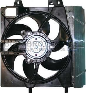 BUGOBROT 18-CI0320 - Ventilator, radiator aaoparts.ro