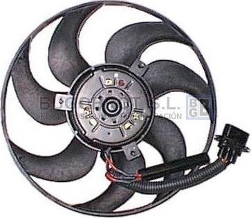 BUGOBROT 18-VW0432 - Ventilator, radiator aaoparts.ro