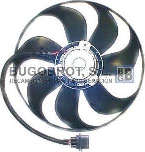 BUGOBROT 18-VW0092 - Ventilator, radiator aaoparts.ro