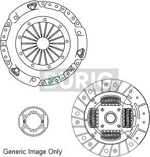 Burig B0C10451 - Set ambreiaj aaoparts.ro