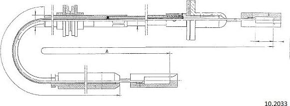 Cabor 10.2033 - Cablu ambreiaj aaoparts.ro