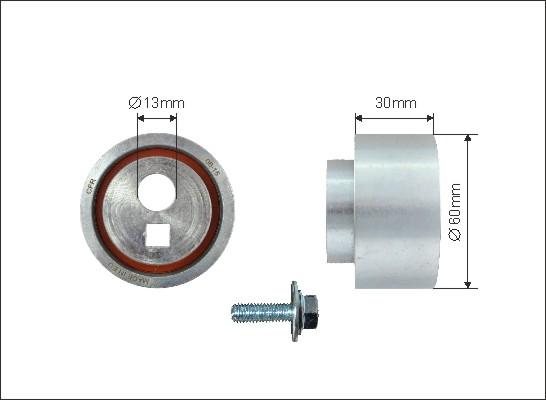 Caffaro 497-97 - Rola intinzator,curea distributie aaoparts.ro