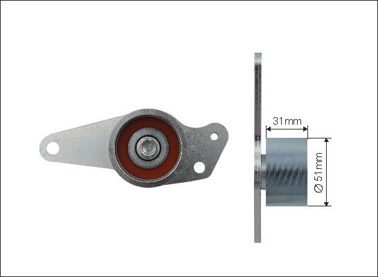 Caffaro 149-00 - Mecanism tensionare, curea distributie aaoparts.ro