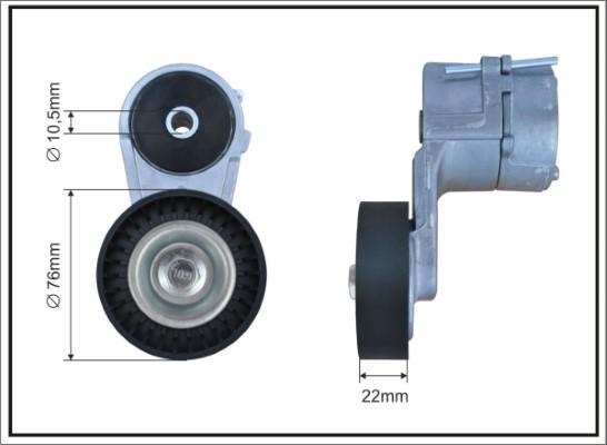 Caffaro 100298SP - Intinzator curea, curea distributie aaoparts.ro