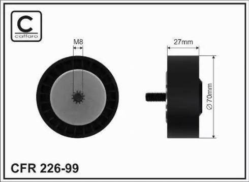 Maxgear 55051MG - Rola ghidare / conducere, curea transmisie aaoparts.ro