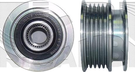 Caliber 88204 - Fulie, alternator aaoparts.ro