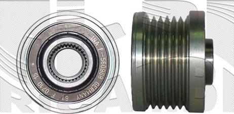 Caliber 88206 - Fulie, alternator aaoparts.ro