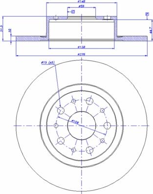 Maxgear 19-1200 - Disc frana aaoparts.ro