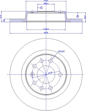 CAR 142.034 - Disc frana aaoparts.ro