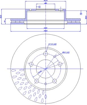 Maxgear 19-0799MAX - Disc frana aaoparts.ro