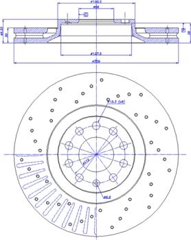 Meyle 115 521 1075 - Disc frana aaoparts.ro