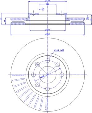 BOSCH 0 986 478 730 - Disc frana aaoparts.ro