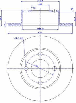 Maxgear 19-0685 - Disc frana aaoparts.ro