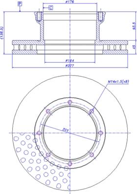 Textar 93101500 - Disc frana aaoparts.ro