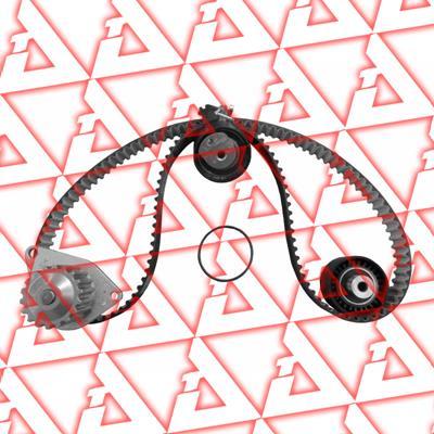 CAR KPA36050 - Set pompa apa + curea dintata aaoparts.ro