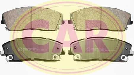 CAR PNT9931 - Set placute frana,frana disc aaoparts.ro