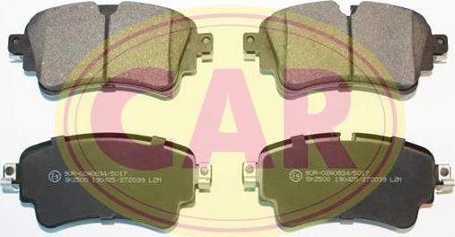 CAR PNT9302 - Set placute frana,frana disc aaoparts.ro