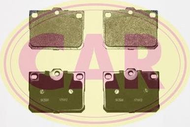 CAR PNT461 - Set placute frana,frana disc aaoparts.ro