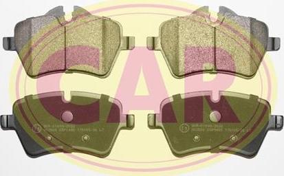 CAR PNT5841 - Set placute frana,frana disc aaoparts.ro