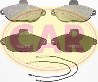 CAR PNT643 - Set placute frana,frana disc aaoparts.ro