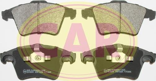 CAR PNT6251 - Set placute frana,frana disc aaoparts.ro